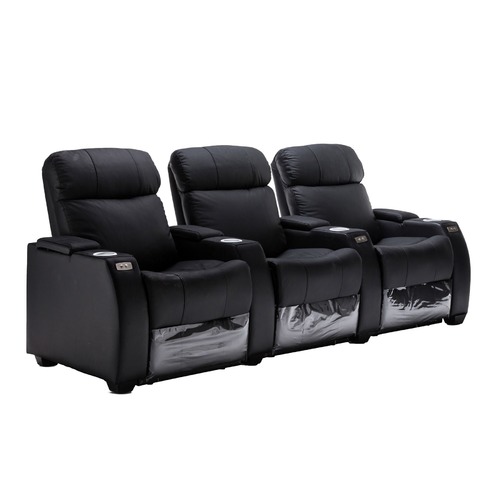 3 seater theatre outlet recliner